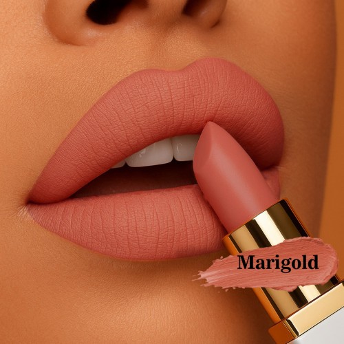 WABI Adored Color Velvet Lipstick - Marigold