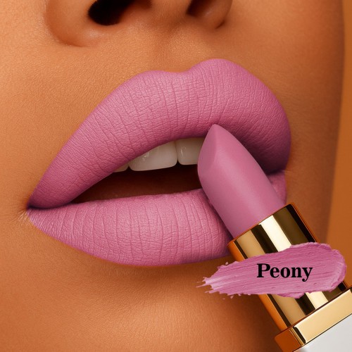 WABI Adored Color Velvet Lipstick - Peony