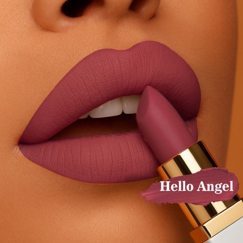 WABI Adored Color Velvet Lipstick - Hello Angel