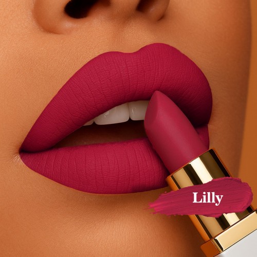WABI Adored Color Velvet Lipstick - LIlly