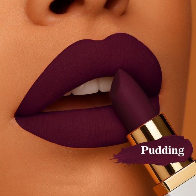 WABI Adored Color Velvet Lipstick - Pudding WABI Adored Color Velvet Lipstick - Pudding