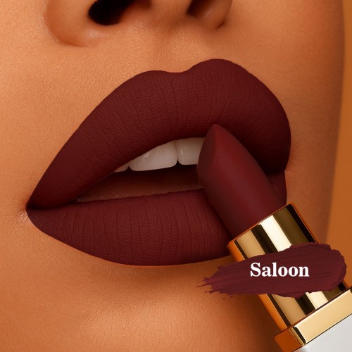 WABI Adored Color Velvet Lipstick - Saloon