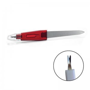 Kost Sapphire File With Cuticle Trimmer LM07