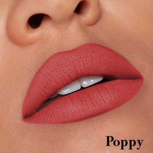 WABI Adored Color Velvet Lipstick - Poppy