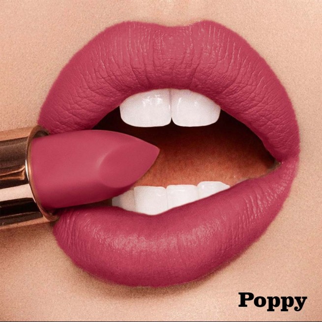 WABI Adored Color Velvet Lipstick - Poppy