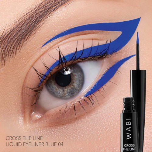WABI Cross The Line Liquid Eyeliner Blue 04