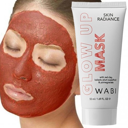 WABI Glow Up Red Clay Mask