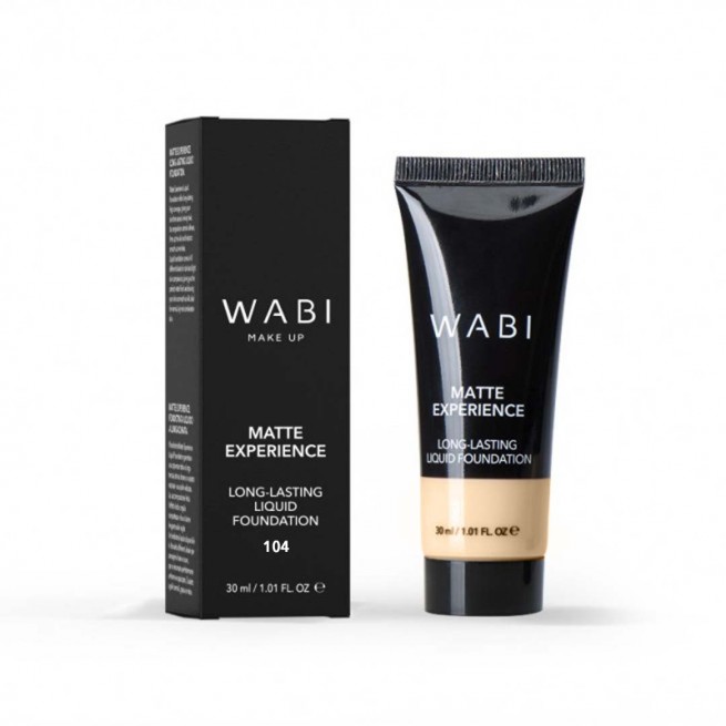 WABI Matte Experience Liquid Foundation - 104