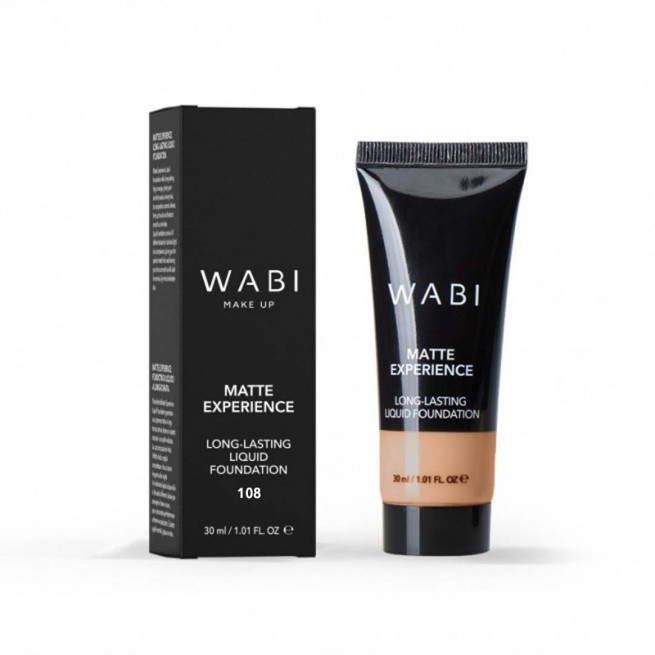 WABI Matte Experience Liquid Foundation - 108