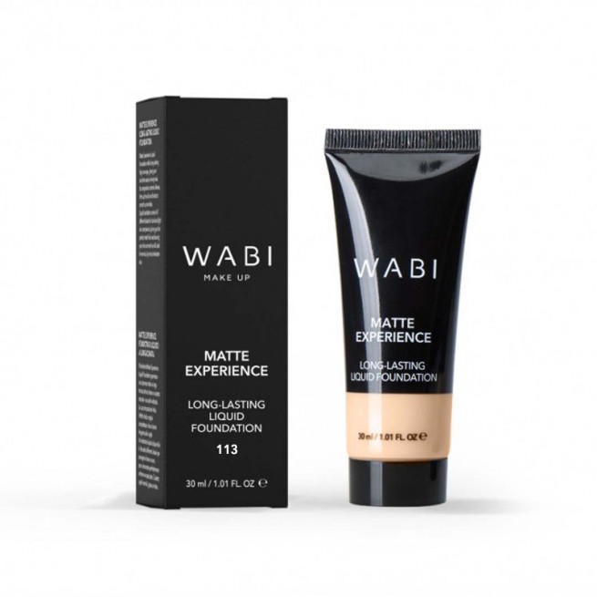 WABI Matte Experience Liquid Foundation - 113