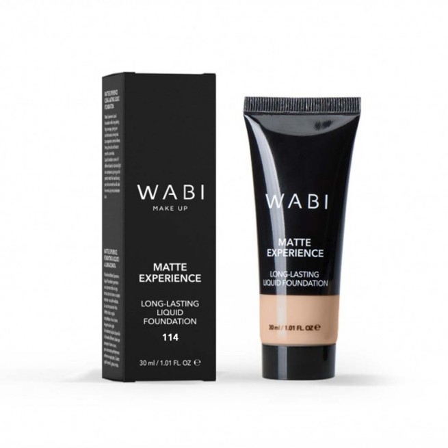 WABI Matte Experience Liquid Foundation - 114