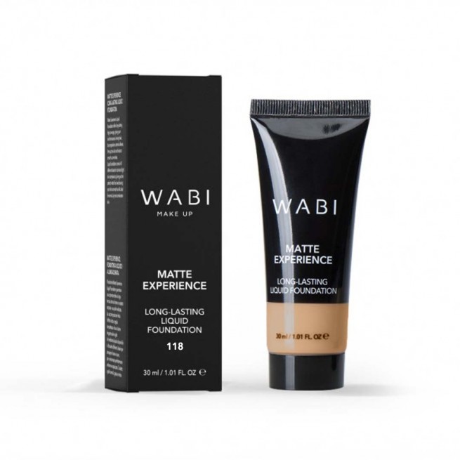 WABI Matte Experience Liquid Foundation - 118