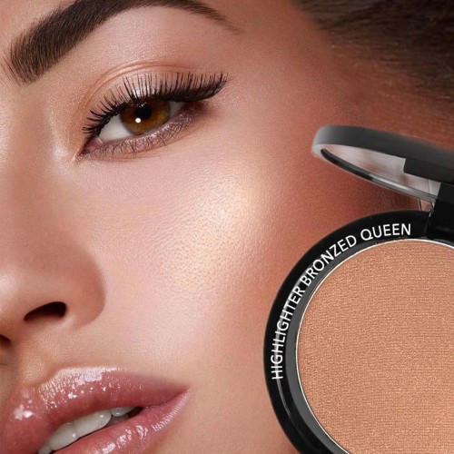 WABI Compact Highlighter Bronzed Queen 