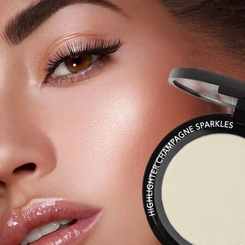 WABI Compact Highlighter Champagne Sparkles