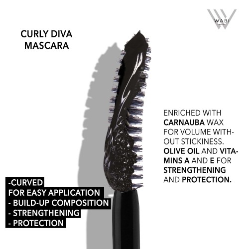 WABI Curly Diva Mascara Black