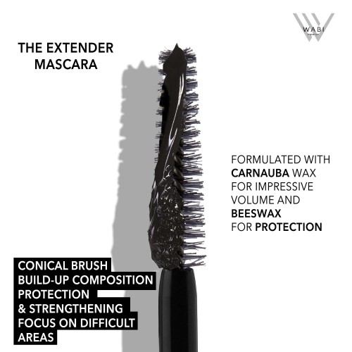WABI The Extender Mascara Black