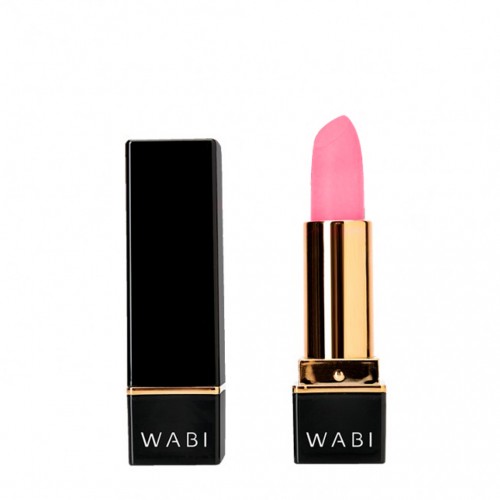 WABI Matte Invasion Lipstick - Carey's pink