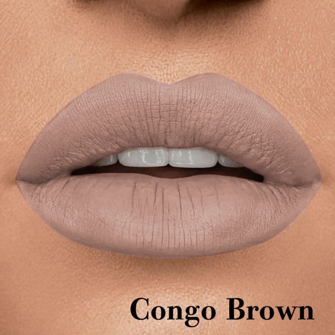 WABI Matte Invasion Lipstick - Congo Brown