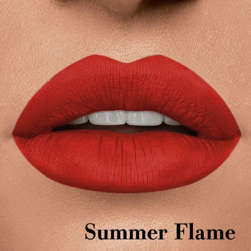 WABI Matte Invasion Lipstick - Summer Flame