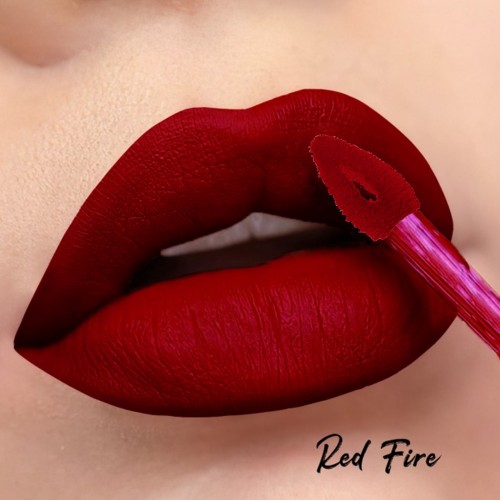 WABI Matte Revolution Liquid Lipstick - Red Fire