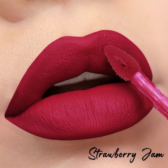 WABI Matte Revolution Liquid Lipstick - Strawberry Jam