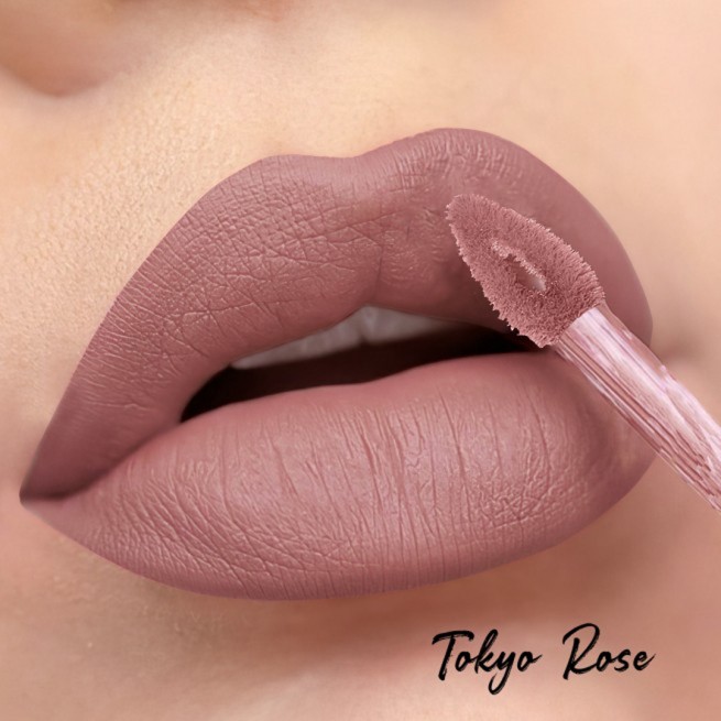 WABI Matte Revolution Liquid Lipstick - Tokyo Rose