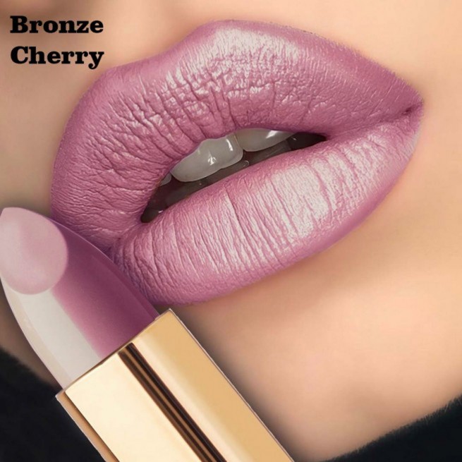 WABI Never Enough Lipstick - Bronze Cherry