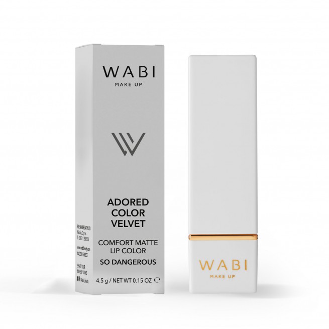 WABI Adored Color Velvet Lipstick - So Dangerous