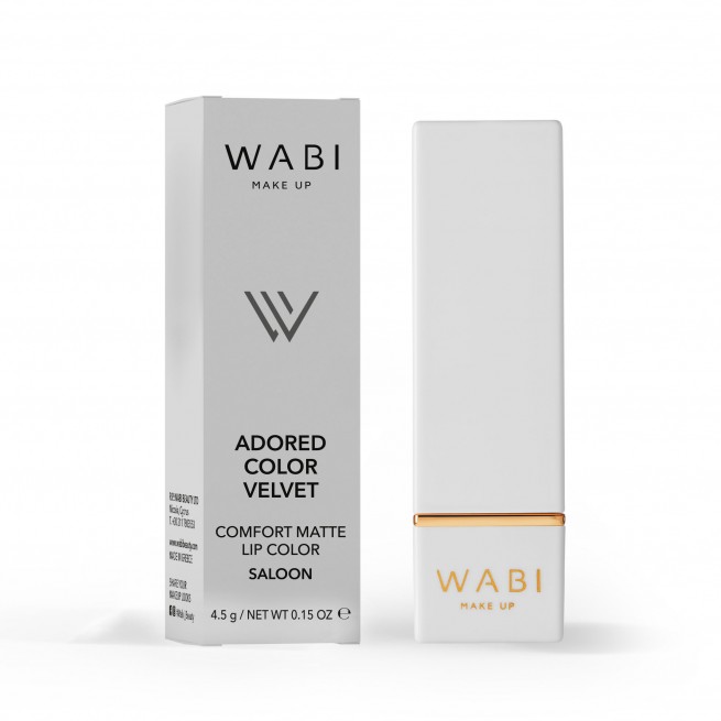 WABI Adored Color Velvet Lipstick - Saloon