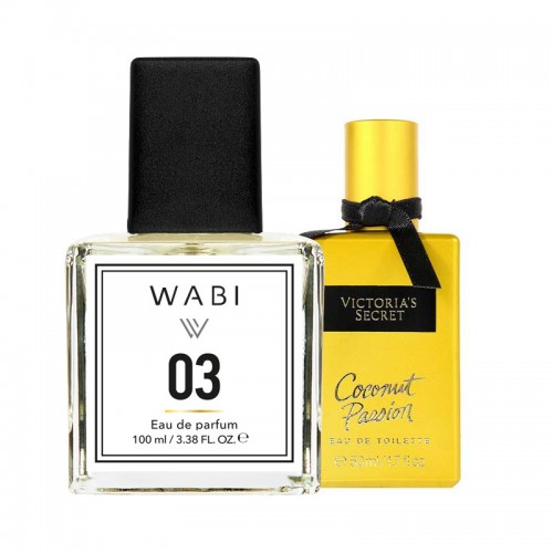 WABI PERFUME No 03 - TYPE COCONUT PASSION 100ML