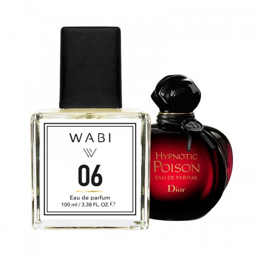 WABI PERFUME No 06 -  TYPE HYPNOTIC POISON 100ML