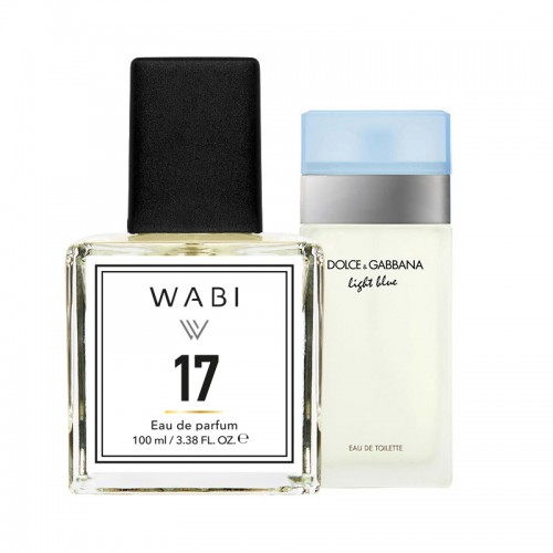 WABI PERFUME No 17 -  TYPE D&G LIGHT BLUE 100ML