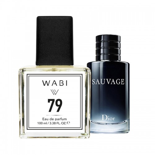 WABI PERFUME No 79 -  TYPE DIOR - SAUVAGE 100ML