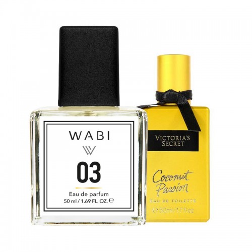 WABI PERFUME No 03 - TYPE COCONUT PASSION 50ML