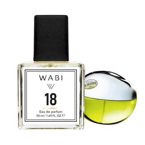 WABI PERFUME No 18 -  TYPE DKNY BE DELICIOUS 50ML