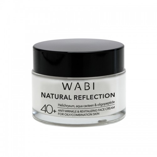 WABI Natural Reflection Face Cream - Oily/Combination Skin 40+