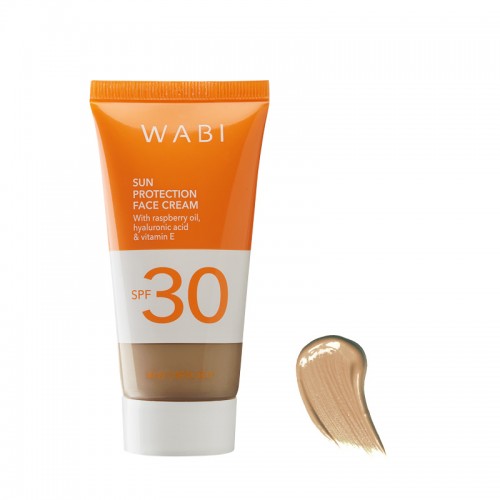 WABI Sun Protection Tinted Face Cream Deep Caramel SPF 30