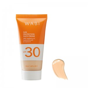 WABI SUN PROTECTION TINTED FACE CREAM DELICATE IVORY SPF 30