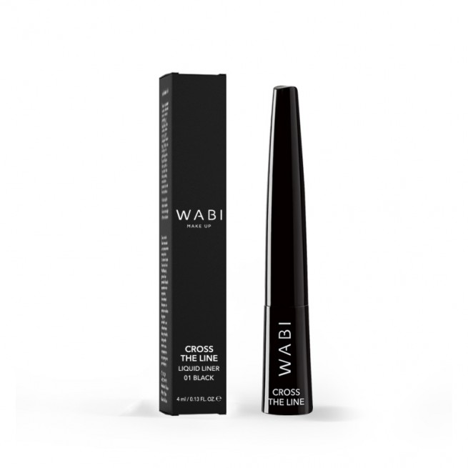 WABI Cross The Line Liquid Eyeliner Black 01