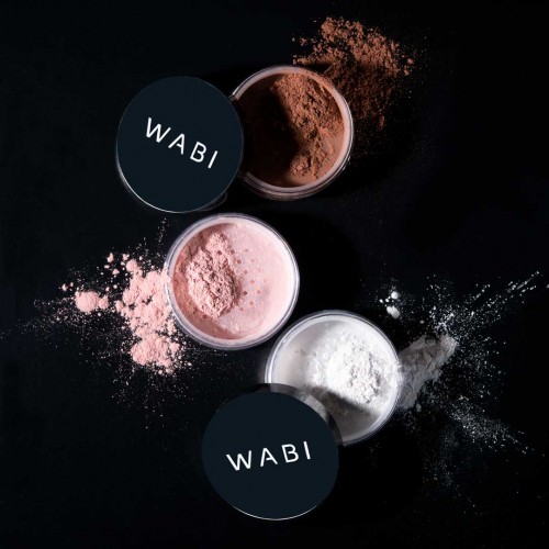 WABI Define Perfection Shimmering Loose Powder - Rose