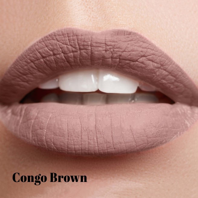 WABI Matte Invasion Lipstick - Congo Brown