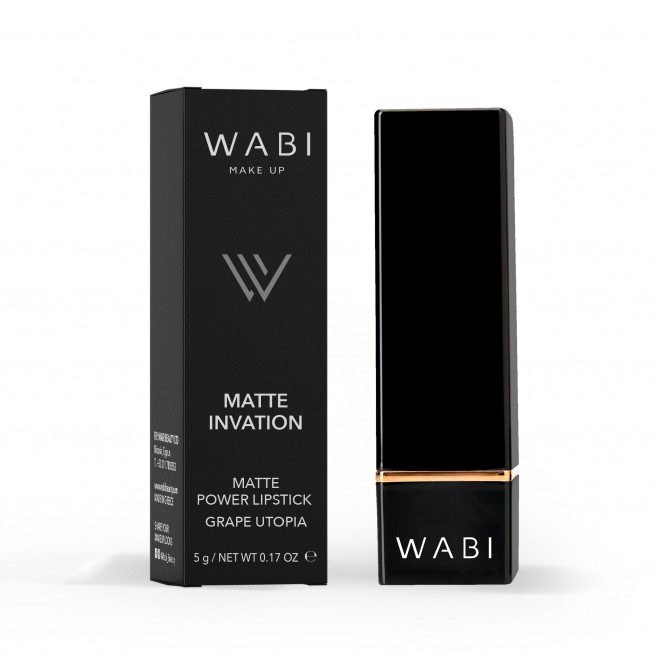 WABI Matte Invasion Lipstick - Grape Utopia