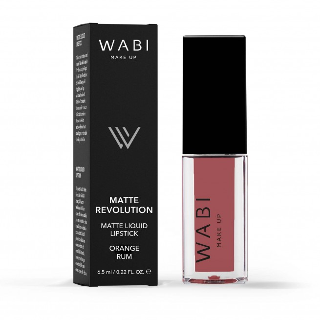 WABI Matte Revolution Liquid Lipstick - Orange Rum