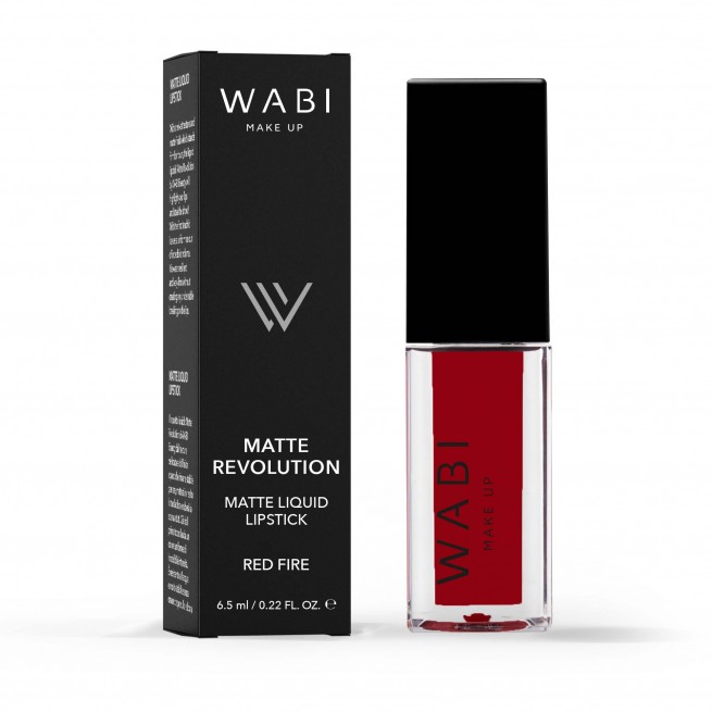 WABI Matte Revolution Liquid Lipstick - Red Fire