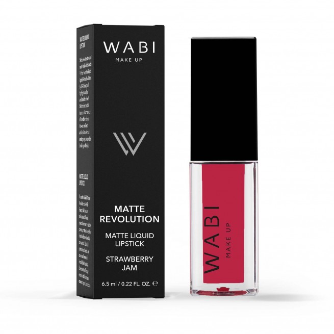 WABI Matte Revolution Liquid Lipstick - Strawberry Jam