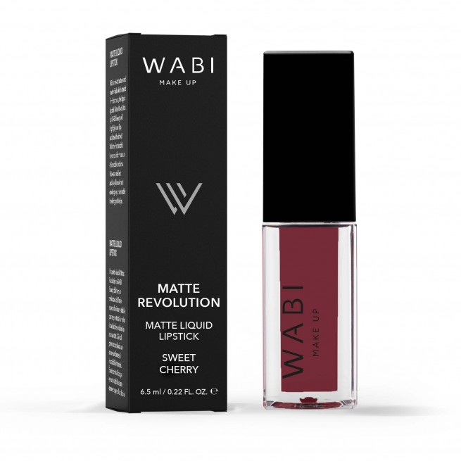 WABI Matte Revolution Liquid Lipstick - Sweet Cherry