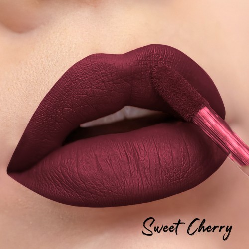 WABI Matte Revolution Liquid Lipstick - Sweet Cherry