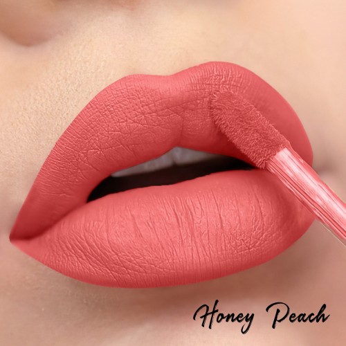 WABI Matte Revolution Liquid Lipstick - Honey Peach