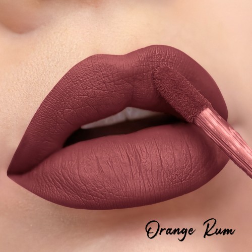 WABI Matte Revolution Liquid Lipstick - Orange Rum
