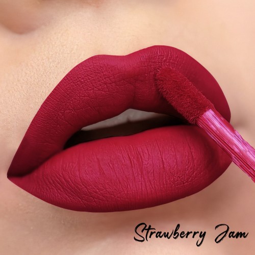 WABI Matte Revolution Liquid Lipstick - Strawberry Jam